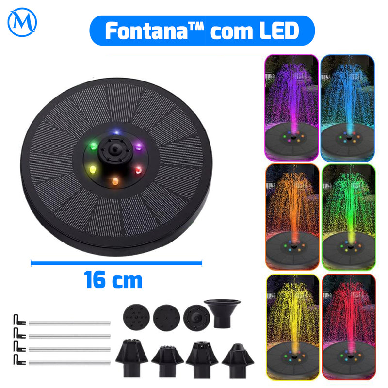 Fontana™ Mini Fonte de Água de Energia Solar [ENVIO IMEDIATO]