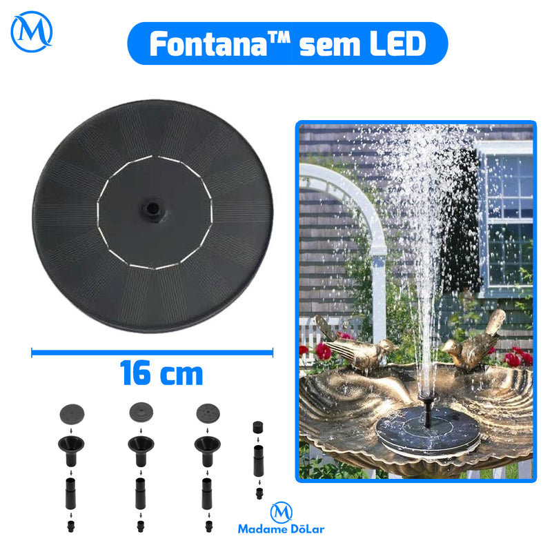 Fontana™ Mini Fonte de Água de Energia Solar [ENVIO IMEDIATO]