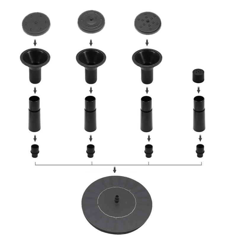 Fontana™ Mini Fonte de Água de Energia Solar [ENVIO IMEDIATO]